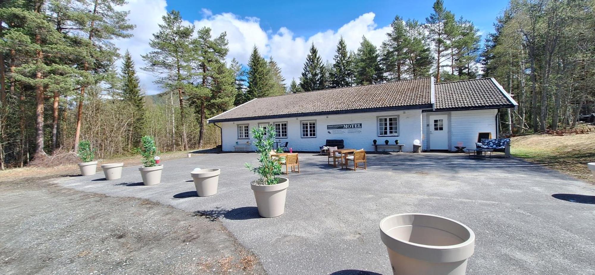 Telemark Motel And Apartment Hauggrend Exterior foto